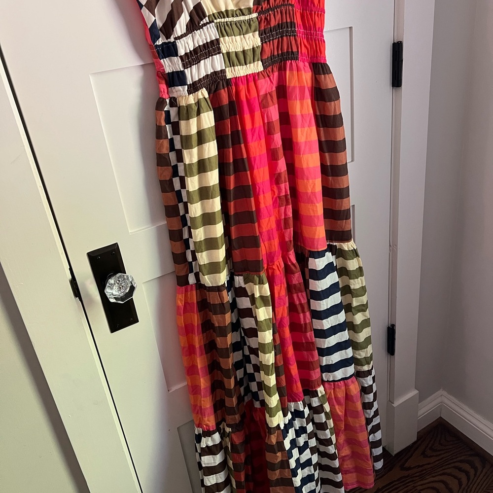 Hutch Multicolor Striped Maxi Dress M NWT - Picture 7 of 10
